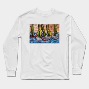 Wiggling reeds Long Sleeve T-Shirt